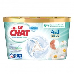 8xLeChatWascapsulesSensitiveZachteLentebloesem16wasbeurten16stuks