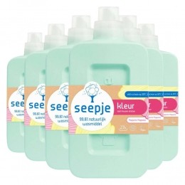 6xSeepjeVloeibaarWasmiddelKleurMagischeMagnolia23Wasbeurten1liter
