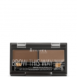 RimmelBrowThisWayEyebrowKitVariousShade-MediumBrown