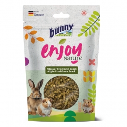 6xBunnyNatureEnjoyNatureAllguFreshgreenSnack200gr