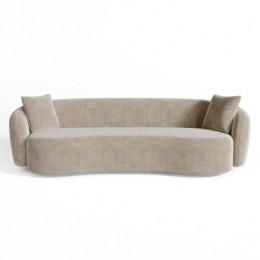 3-zitsbankinzachtaanvoelendegewevenstoftaupe210cm