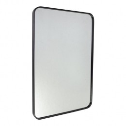 FragixBostonSpiegelRechthoekig-Zwart-Metaal-90x60