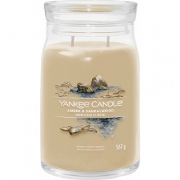YankeeCandleGeurkaarsLargeJarAmberSandalwood567gr
