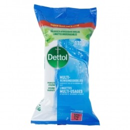 DettolReinigingsdoekjesPowerFreshOcean110stuks