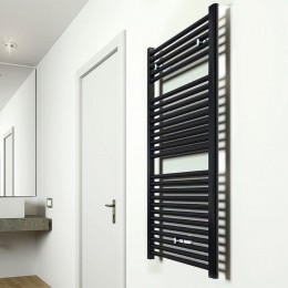ElarasierradiatorMatZwart1185x600Middenonderaansluiting