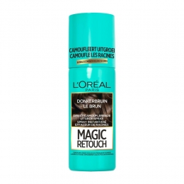 6xLOralMagicRetouchUitgroeisprayDonkerbruin75ml