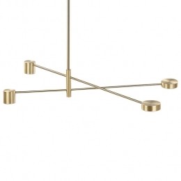 Beliani-BANDON-Hanglamp-Goud-IJzer