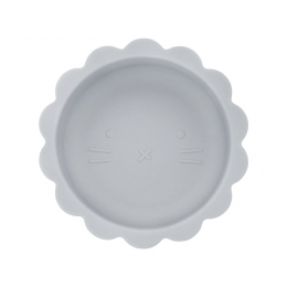 Dutsi-WelpjeSerie-SiliconenBabykommetje-LeeuwenOntwerp-350ml-Grijsblauw