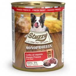 6xStuzzyHondenvoerMonoProteinRundvlees800gr