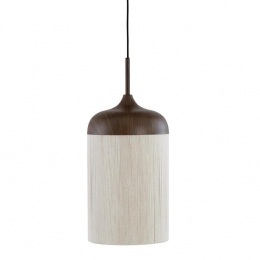 LightLivingHanglampDania-BruinCrme-275x52cm