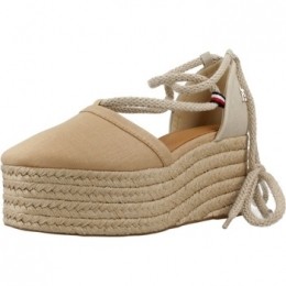 EspadrillesTommyHilfigerCLOSEDTOELINENFLATFOR