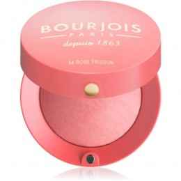 BourjoisLittleRoundPotBlush54RoseFrisson2gr