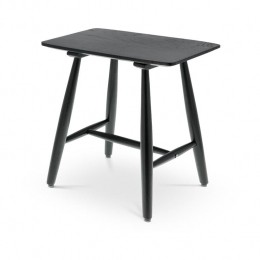 VillaCollectionBastEikenhoutenKrukjeH45cm-Zwart