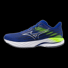 MizunoWAVEINSPIRE21HardloopschoenenReflexbluecwhitegreengeckoHerenMaat445
