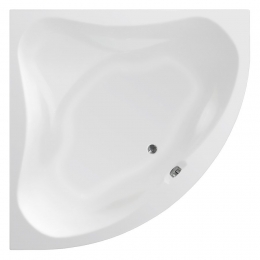 AqualineDunajhoekbad140x140x48cmwit