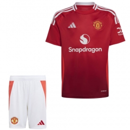 adidasManchesterUnitedThuisset2024-2025Kids