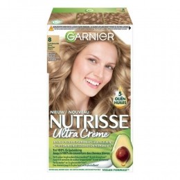 3xGarnierNutrisseUltraCrmePermanenteHaarkleuring80Lichtblond