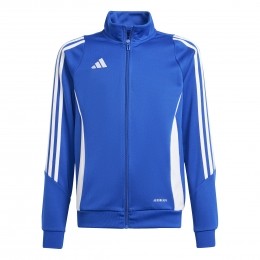 adidasTiro24TrainingsjackKidsBlauwWit