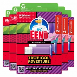 5xWCEendFreshDiscsDuoNavullingTropicalAdventure72ml