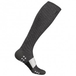 Compressport-FullSocksRecovery-Compressiesokkenmaat1M-EU35-38grijs