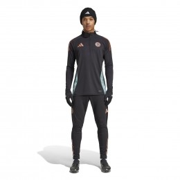 adidasBayernMnchenTrainingspak14-Zip2024-2025ZwartGroenBrons