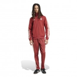 adidasBayernMnchenCulturewearTrainingspakFull-Zip2024-2025DonkerroodWit