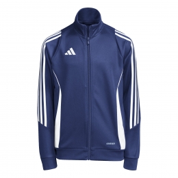 adidasTiro24TrainingsjackKidsDonkerblauwWit