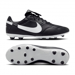 NikePremierIIIGrasVoetbalschoenenFGZwartWitZwart