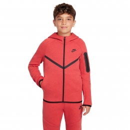 NikeTechFleeceSportswearVestKidsRoodZwart