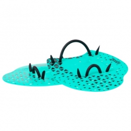 Zoggs-FlatHandPaddles-ZwemhulpmiddelmaatLXLturquoisezwart