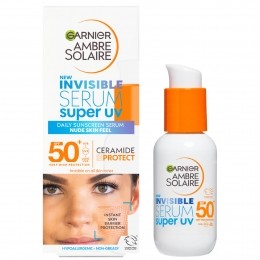 GarnierAmbreSolaireSPF50SuperUVOnzichtbaarGezichtsserum30ml