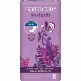 NatracareMaandverbandMaxiPadsNacht10stuks