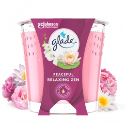 6xGladeGeurkaarsRelaxingZen100Raapzaadwax112gr