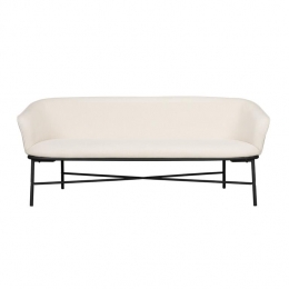 HousecraftLivingJezper25zitsbankopmetalenframeBeige