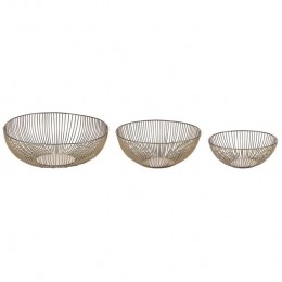 Beliani-GARUT-Decoratieveschalensetvan3-Goud-IJzer