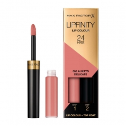 MaxFactorLipfinityLiquidLipstick006AlwaysDelicate