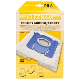 3xKleenairStofzuigerzakkenPhilipsPH-65stuks