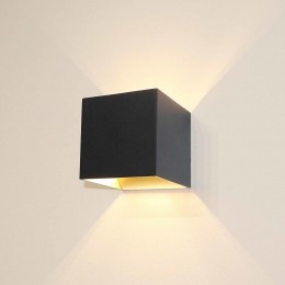 ArtdelightWandlampGymm10x10cmexclG9zwartgoud
