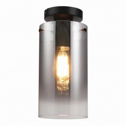 FreelightPlafondlampVentottoH33cm15cmrookglaszwart