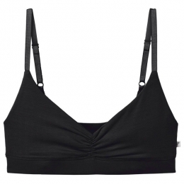 Tranquillo-WomensTencelGatheredBralette-OndergoedmaatXSzwart