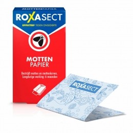 3xRoxasectMottenpapier2stuks