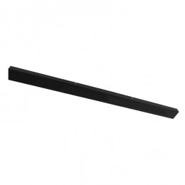 YlumenPlafondplaat150x8cm-zondergaten-zwart