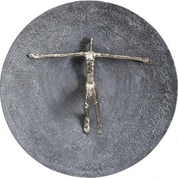 WanddecoratieUmano60cmzilverKareDesign