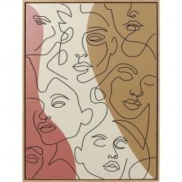 SchilderijFacciaArtedriekleurig90x120cmKareDesign