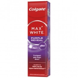 4xColgateTandpastaMaxWhitePurpleReveal75ml