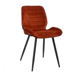 Bronx71VelveteetkamerstoelTobykoper