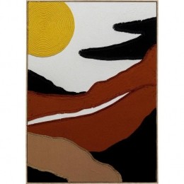 Schilderij3DArtisticSunrise73x113cmKareDesign