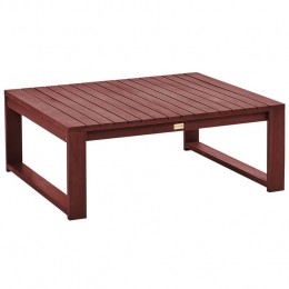 Beliani-TIMOR-Tuinsalontafel-Donkerehoutkleur-Acaciahout