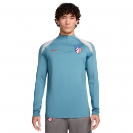 NikeAtleticoMadridStrikeTrainingstrui14-Zip2024-2025LichtblauwGrijsRood