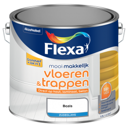 FlexaMooiMakkelijkVloerenTrappenZijdeglans-OpKleurGemengd-25L
